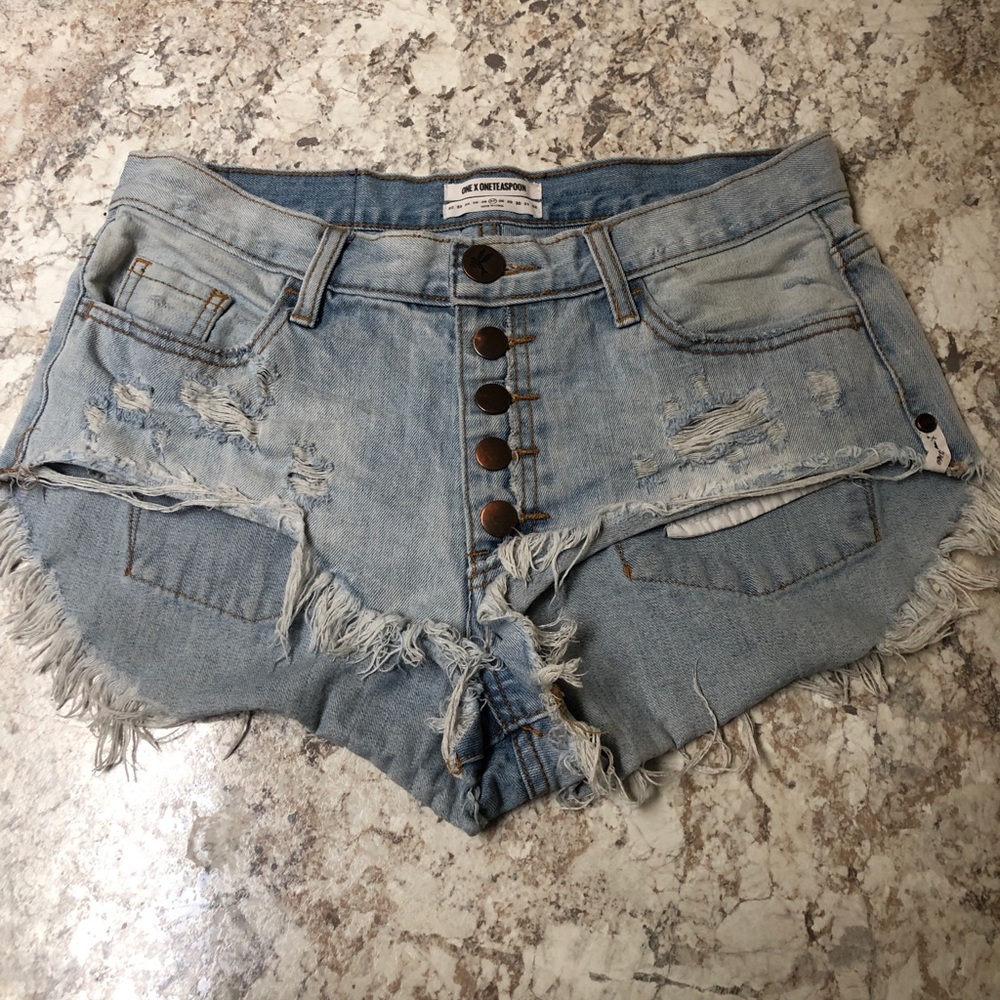 One Teaspoon Denim Shorts